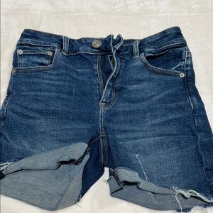 American Eagle Dark Blue Jean Shorts